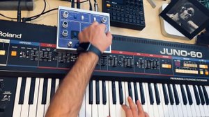 BEHRINGER Bi-Phase with Roland Juno60 Synthesizer