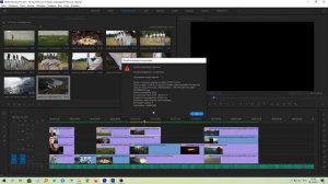 Ошибка компиляции фильма Adobe Premiere Pro 2021, Error Compiling Movie, GPU Render