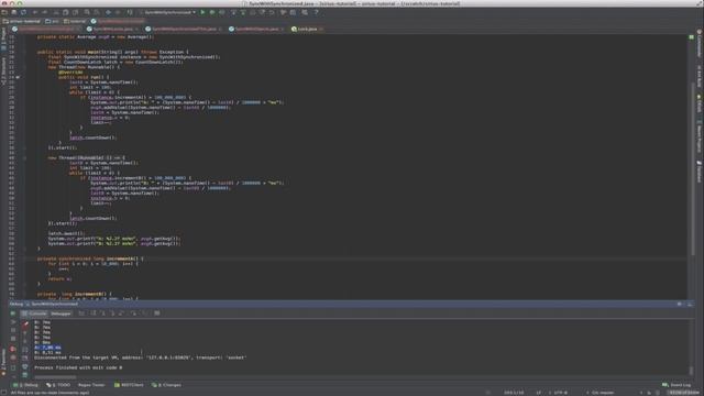 Java #2 - synchronized keyword смотреть онлайн