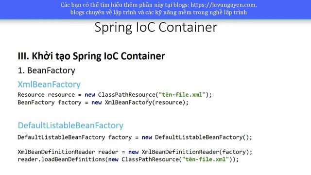 Bài 2: Spring IoC Container là gì смотреть онлайн