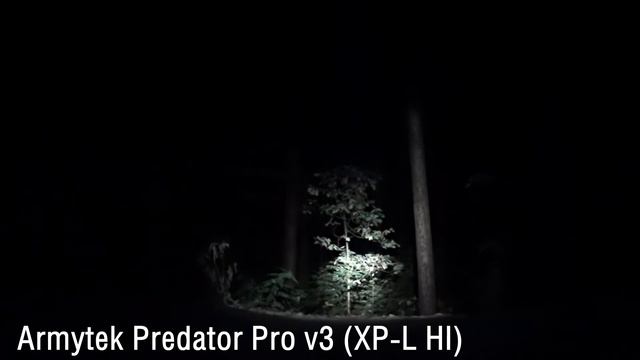 Armytek Predator Pro - LED comparison (Cree XB-H vs Cree XP-L HI vs Cree XHP35 HI) смотреть онлайн