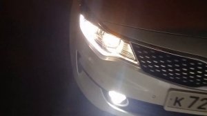 Подсветка линз. Киа Оптима jf
