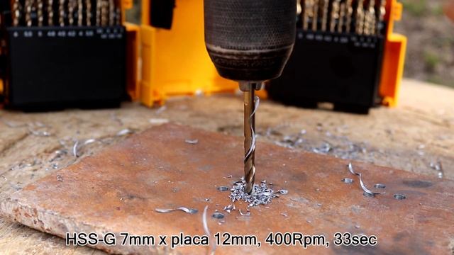 Testez burghie pentru METAL DeWALT Industrial COBALT HSS-CO si HSS-G смотреть онлайн