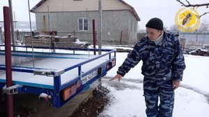 Пчелоприцеп от ООО ТЕСПА на УАЗовском ходу