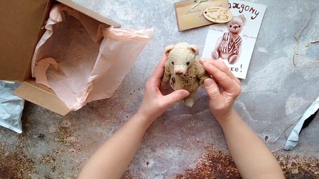 Распаковка. Знакомьтесь, Филя. #мишкатедди #распаковкапосылок #теддимишка #мишкатедди