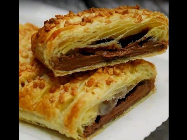 Слойка с шоколадом. Проще не бывает! смотреть онлайн