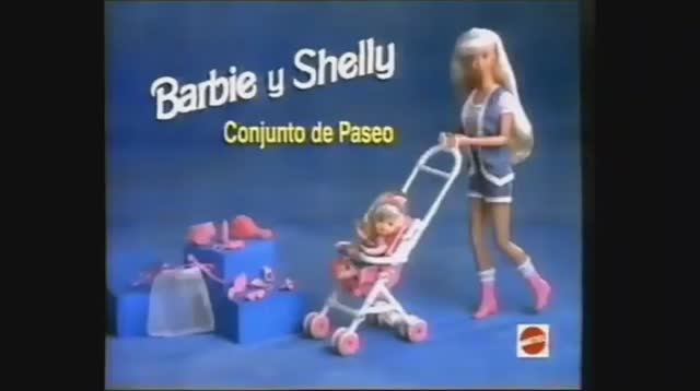 1996 Реклама куклы Барби и её сестры Шелли Маттел Barbie Shelly