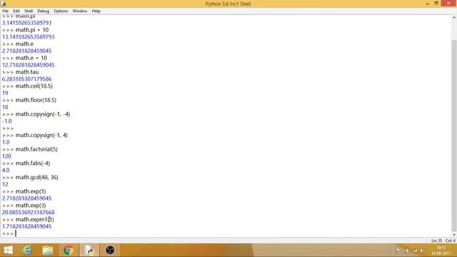 Python Programming from Scratch - 14 - Math Module