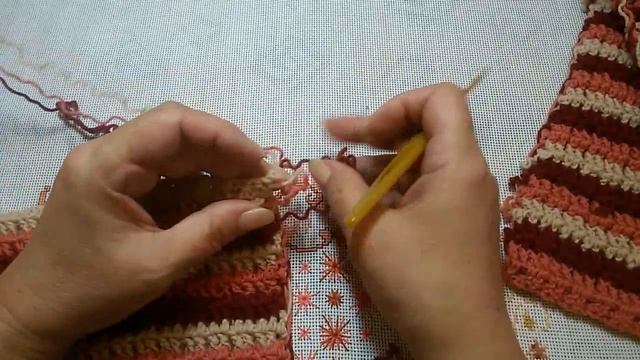 Вяжем крючком! Безрукавка-жилет.Часть 1.Crochet! Sleeveless Vest.Part 1.