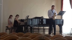 Johann Sebastian Bach - Aria from orchestral Suite no 3. Saxophone.