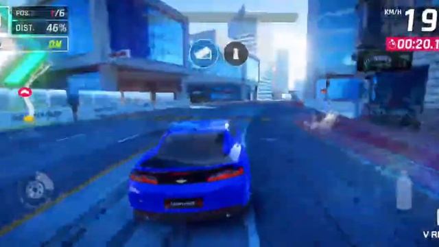 Asphalt 9 crazy win with Chevrolet Camaro LT modified