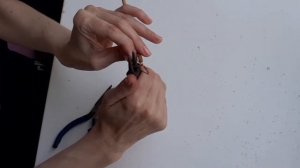 Шпилька из палочки для суши /DIY.