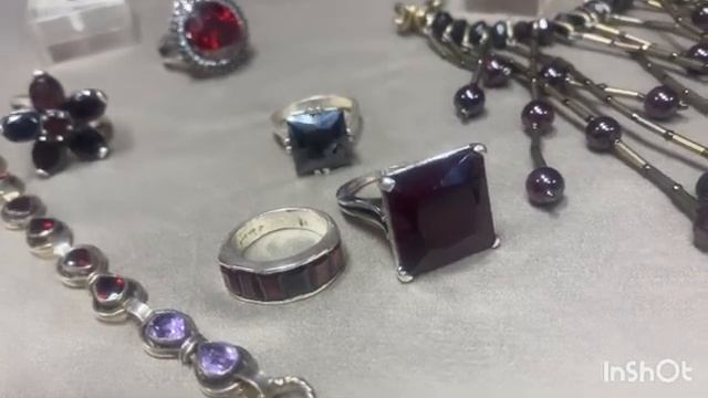 Украшения с гранатом. Купить онлайн. Телефон ? 8 915 567 07 22