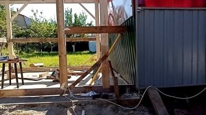 СТРОЙКА ПРОДОЛЖАЕТСЯ. ПОСЕТИЛИ ЗООПАРК.(17 серия)