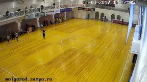 Кемь - Ярмарка (0-1) Koral - 05.03.2017 (Камера - 2)