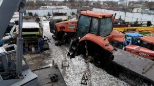 Разборка трактора и комбайны