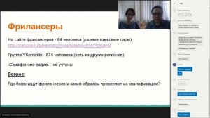 Особенности развития переводческого сообщества в промышленном городе регионального значения