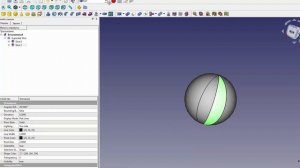 FreeCad Развёртка шара