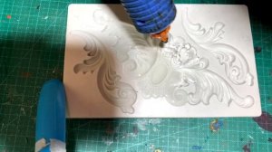 Делюсь простым способом создания молдов из силикона,для копирования узоров.Бонус-делаем гибкие узор