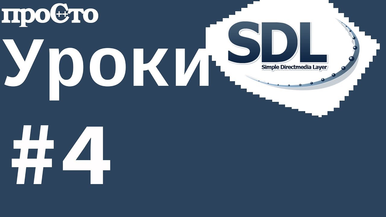 #4 Уроки SDL 2. События в SDL. Обработка нажатий клавиш. SDL event.