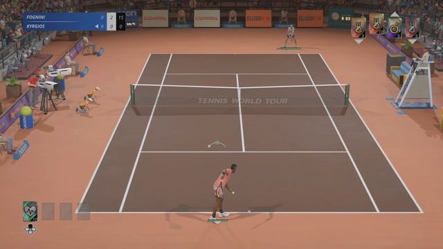 Tennis World Tour 2 -- Gameplay (PS5) смотреть онлайн