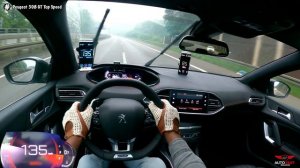 Peugeot 308 GT 2021 | 0-100 km/h Acceleration and TOP SPEED