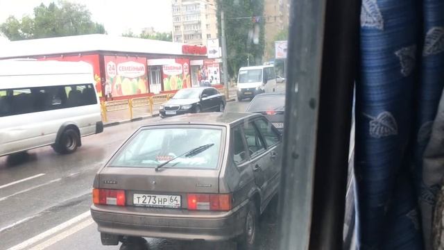 Поездка на автобусе ЛАЗ-695Н|•|маршрут 224 стадион «ВОЛГА»-Трещиха смотреть онлайн