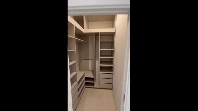 Парящая гардеробная на заказ