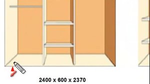 Шкаф купе своими руками  Внутреннее наполнение mp4