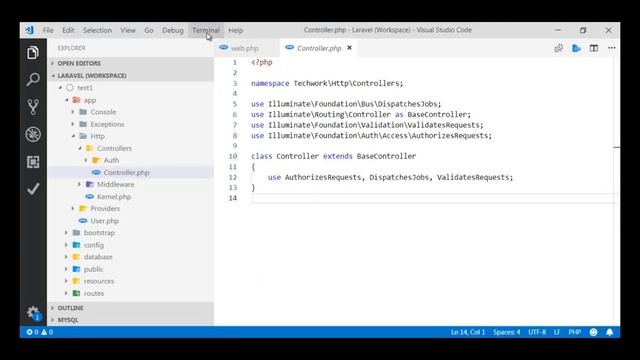 What is Controller in Laravel( Model View Controllers - MVC ) - (Hindi)