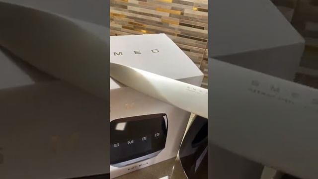 Ножи SMEG чёрный набор ножей Смег