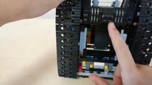 лего техник самоделка гоночный танк на двух багги моторах и buwizz .тест драйв , обзор и разбор .