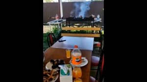 арочный навес 7/16 из металлочерепицы