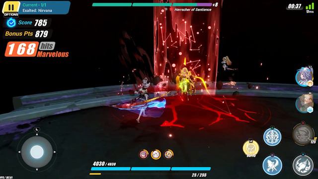 HI3 GLB | EX Abyss | Herrscher of Sentience | Nirvana : 452 (696) | BKE (SS) HoS (SSS) SA (SSS) | смотреть онлайн