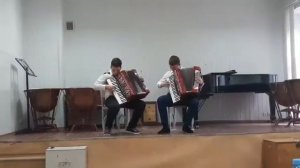 Е. Дербенко "Весёлое интермеццо"  Исполняет дуэт аккордеонистов: Петренко/Положенцев