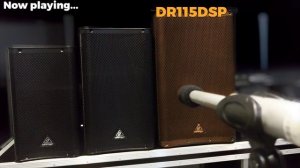 Behringer DR-115DSP vs Behringer DR-112DSP vs Behringer DR-110DSP Audio Performance Comparison