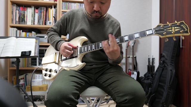 Gibson SG Custom ‘63 vintage trial playing смотреть онлайн