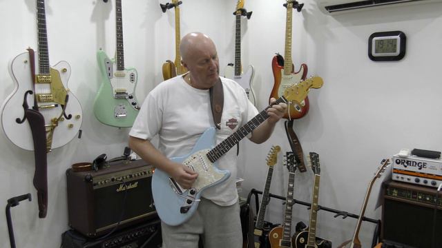 The Ventures-Sleep Walk (Guitar Cover) 4K. 2021 Jag-Stang. смотреть онлайн