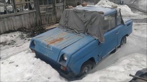 снегоболотоход из мотоколяски СЗД