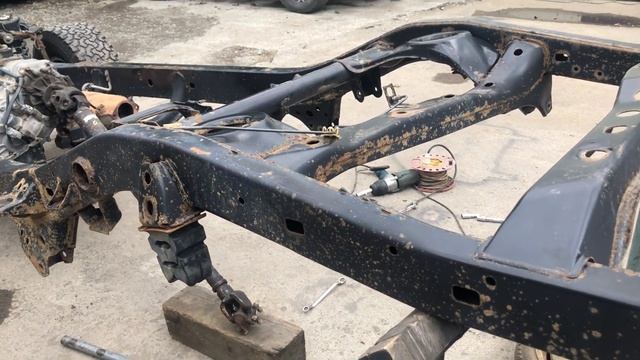 Реставрация рамы Toyota Hilux Surf 185 подписчика! смотреть онлайн