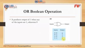 CS101 Module 12 | Boolean Operations | Introduction to computing | Hussain Sajid | Urdu / Hindi