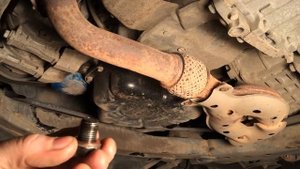 Как поменять масло Hyundai Santa Fe