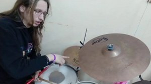 Уроки барабанов. Третий рисунок под метроном.