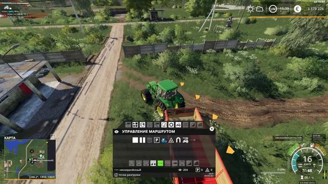 FS 19 courseplay эксперименты Урок # 2 Удобряем навозом. смотреть онлайн