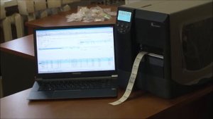 Печать ювелирных бирок с RFID-меткой из 1С