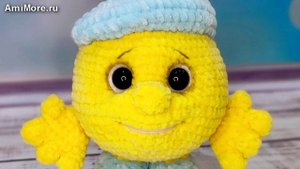 Амигуруми: схема Колобок | Игрушки вязаные крючком