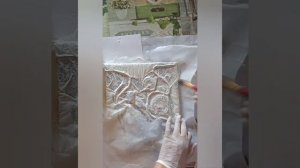 Картина под чеканку из подручных материалов