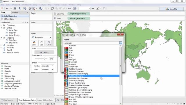 Tableau Training & Tutorials 08 07 Calculations Date Calculations смотреть онлайн