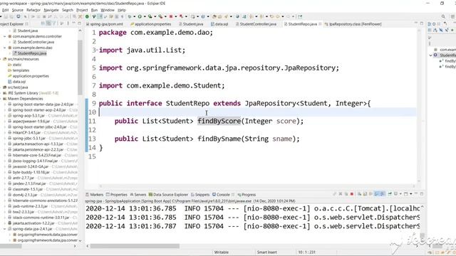Custom queries with JPA in Spring boot made easy | Spring boot Tutorial part 14.