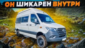 ВНЕДОРОЖНЫЙ жилой фургон СО ВСЕМИ удобствами! Кастенваген 4х4 — Hymer Grand Canyon S